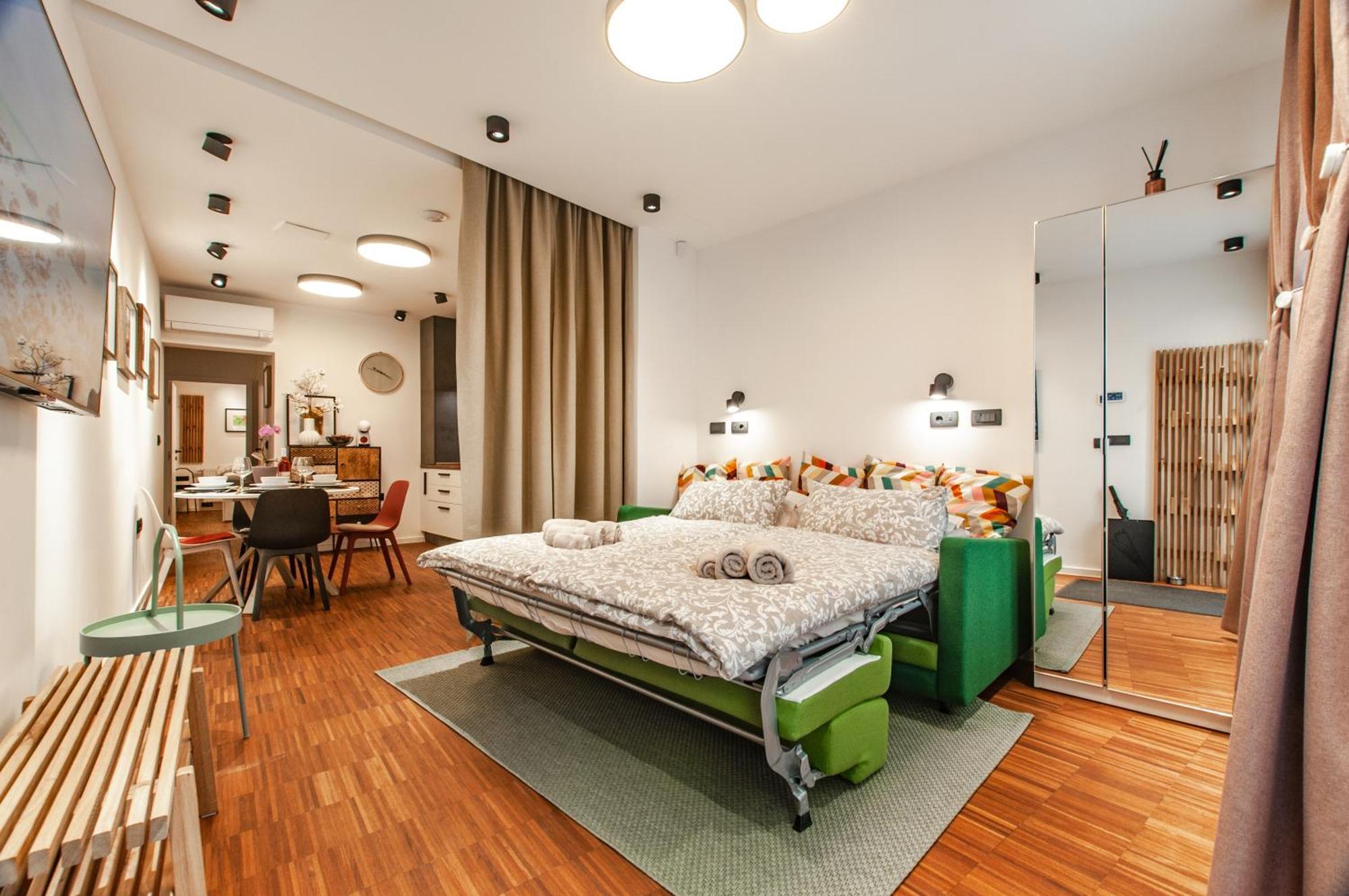 Six In The City Apartment, Ljubljana Kültér fotó